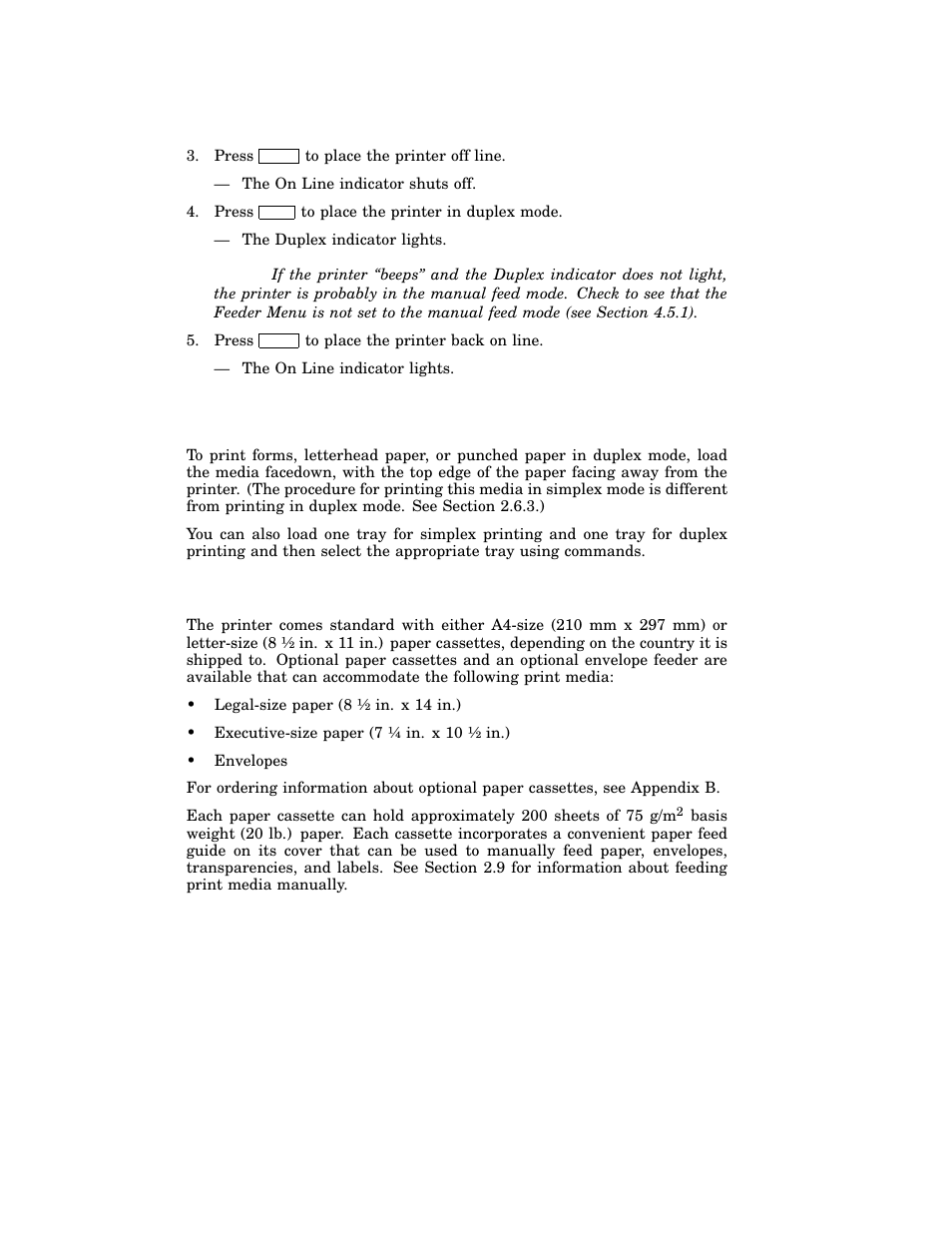 8 loading paper | HP 220240 User Manual | Page 41 / 255
