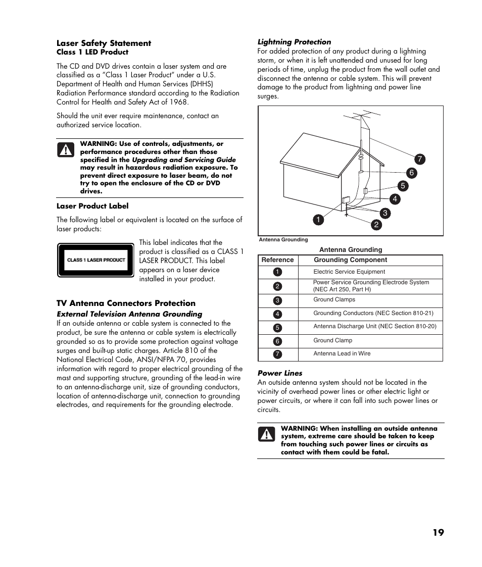 HP 2000495 User Manual | Page 19 / 20