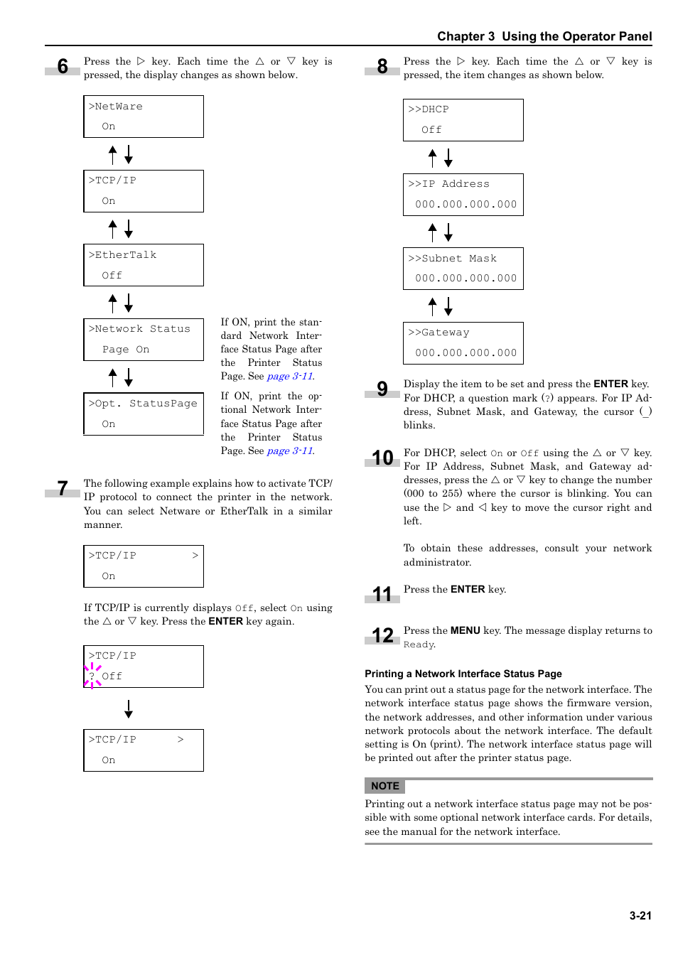 HP WP36/50 User Manual | Page 42 / 115