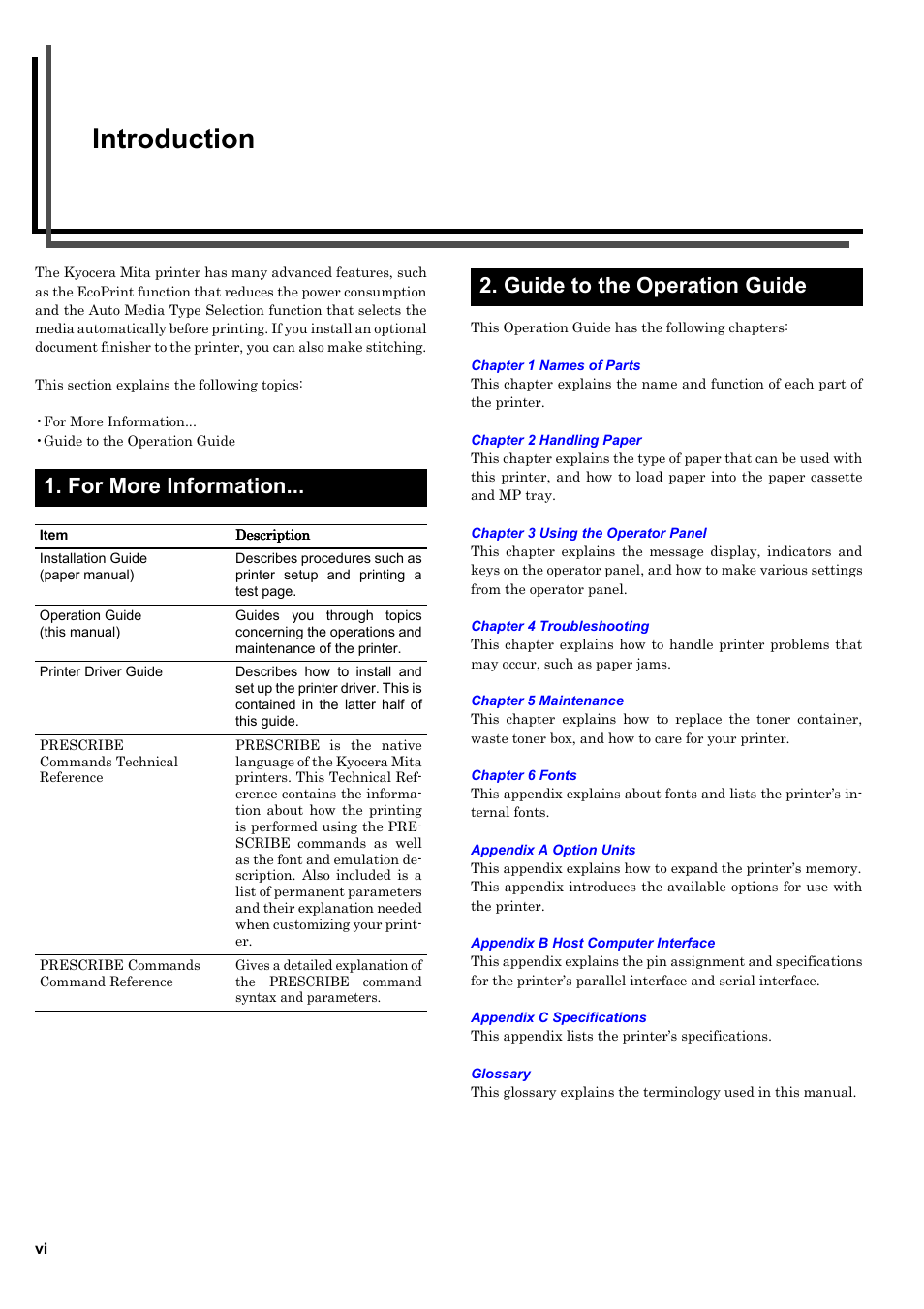 Introduction, For more information, Guide to the operation guide | HP WP36/50 User Manual | Page 7 / 115