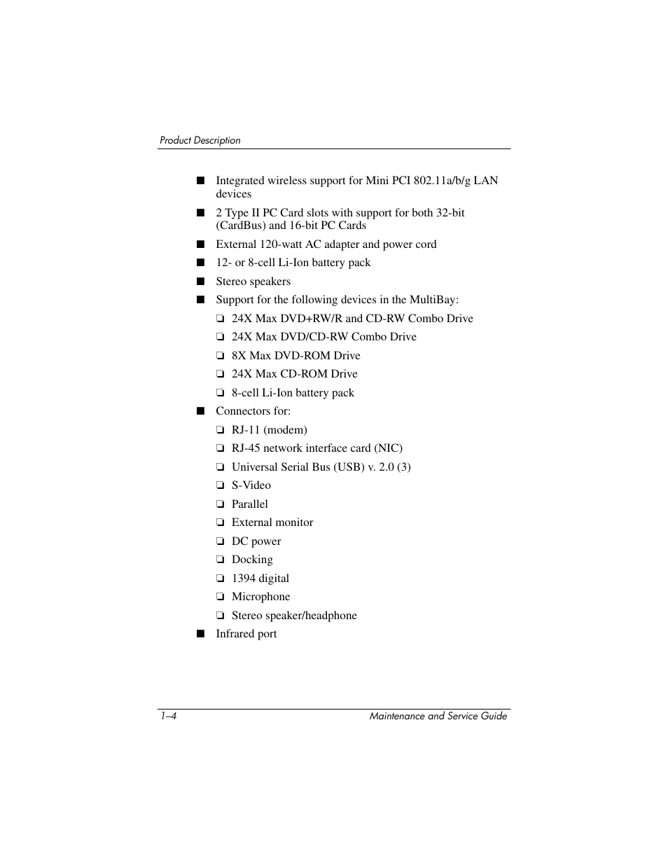 HP zx5000 User Manual | Page 10 / 272