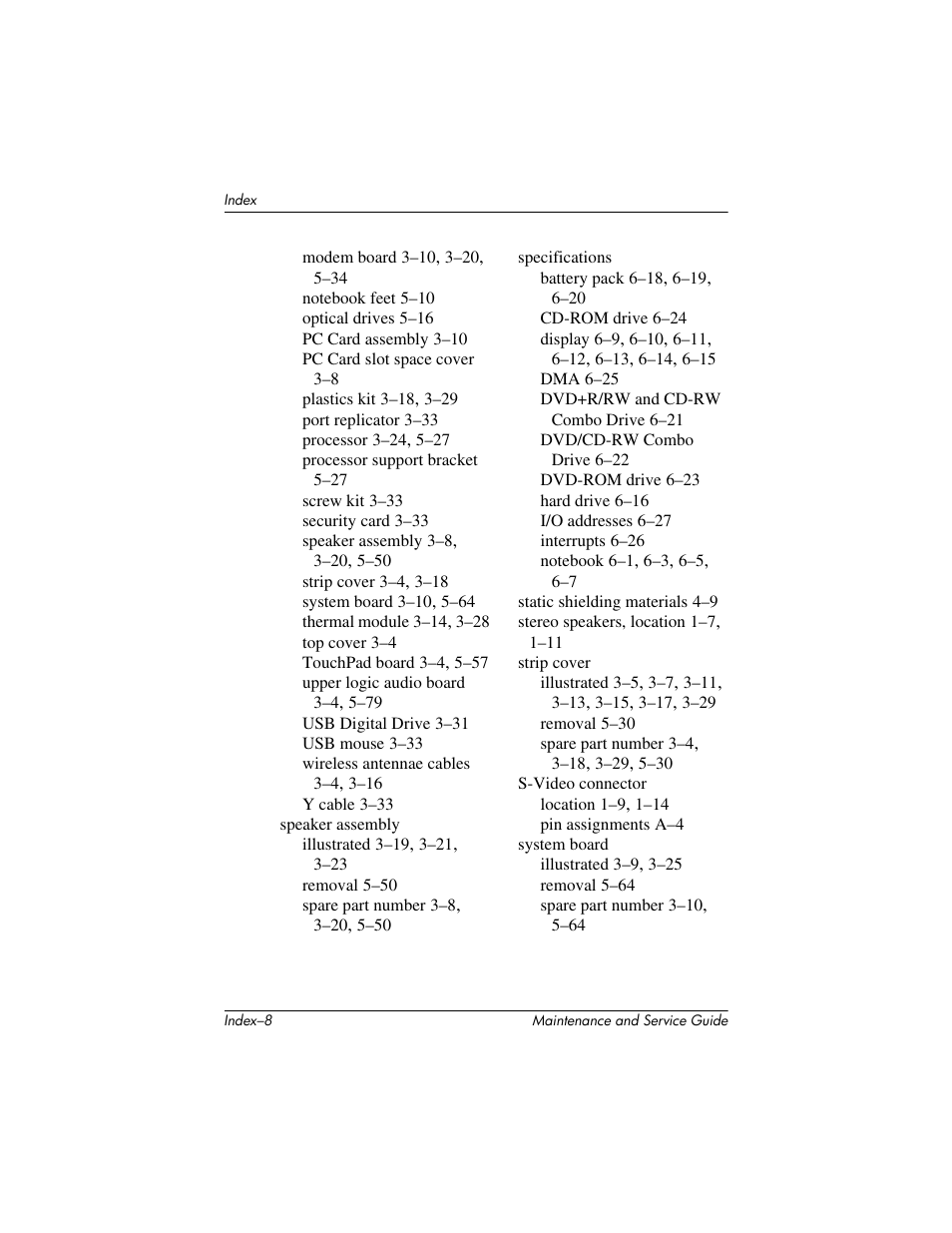 HP zx5000 User Manual | Page 270 / 272