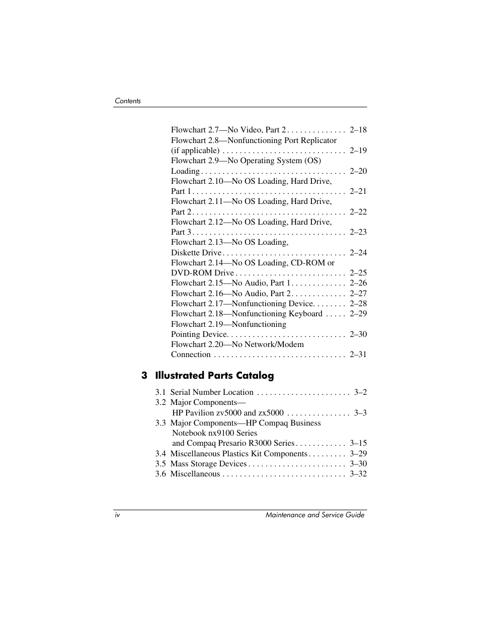 HP zx5000 User Manual | Page 4 / 272