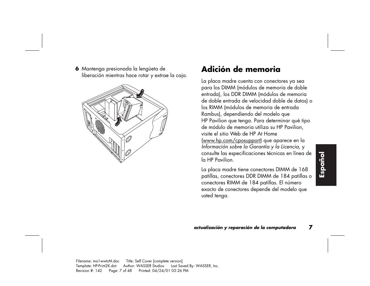 HP 79XXY User Manual | Page 107 / 144