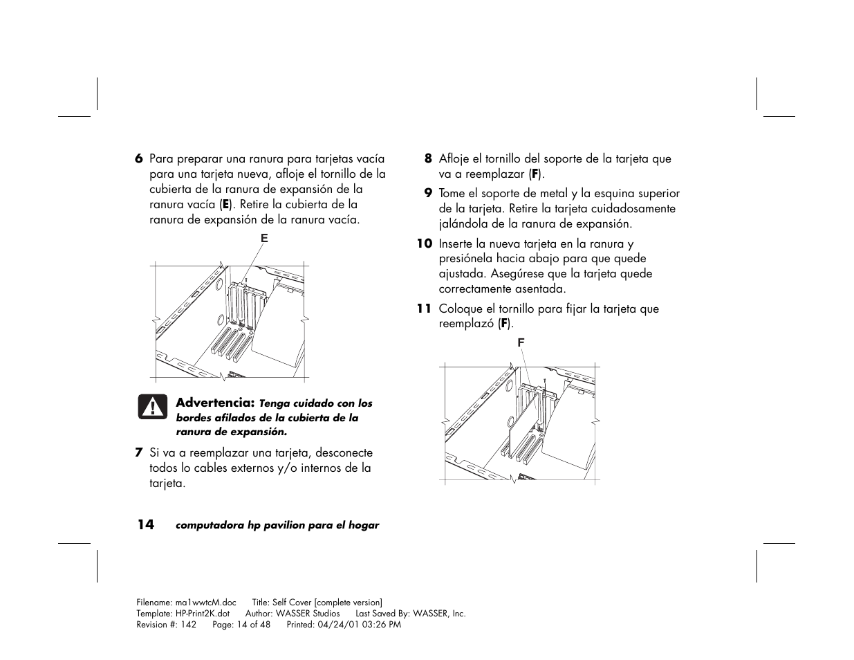 HP 79XXY User Manual | Page 114 / 144