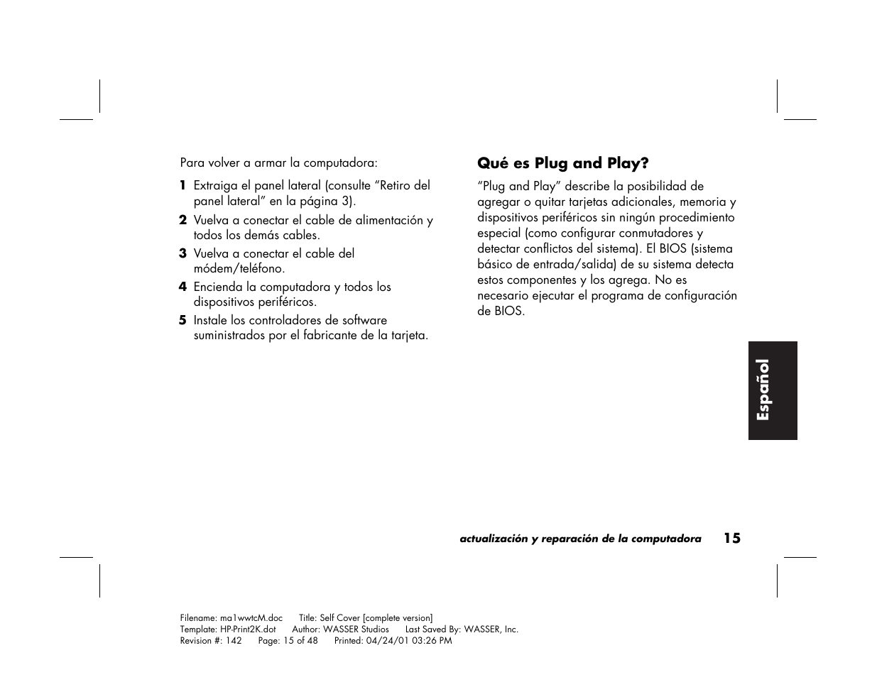 HP 79XXY User Manual | Page 115 / 144