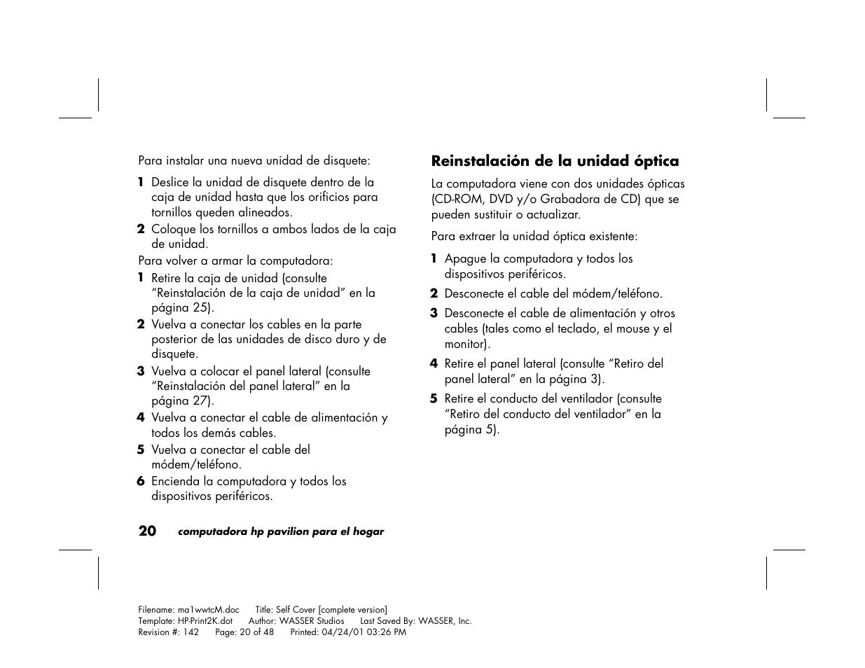 HP 79XXY User Manual | Page 120 / 144