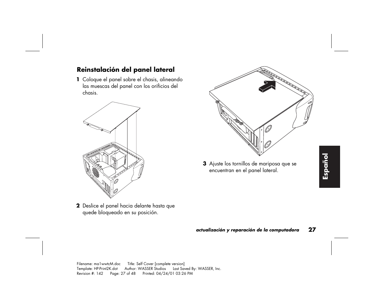HP 79XXY User Manual | Page 127 / 144