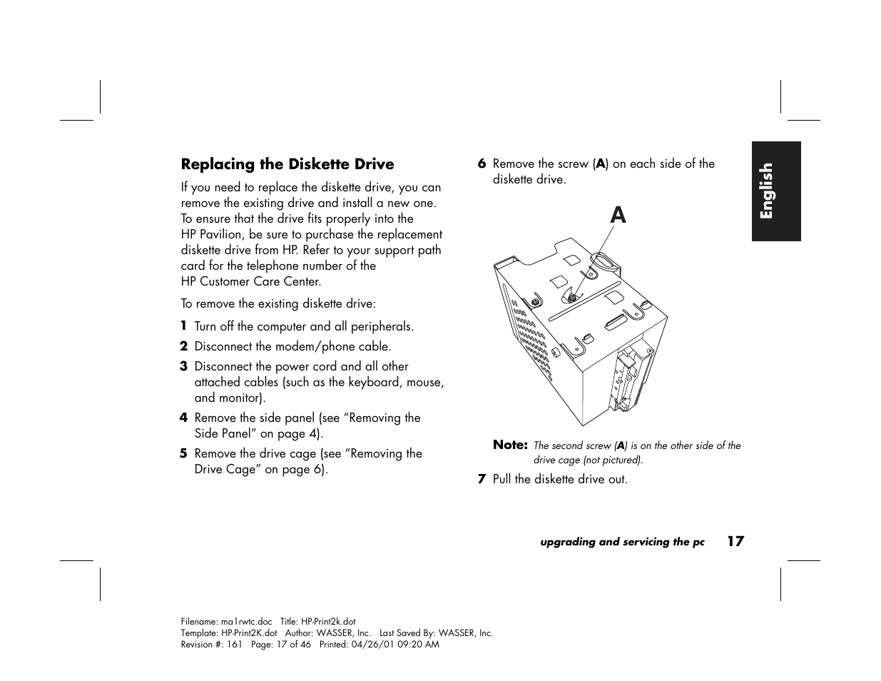 HP 79XXY User Manual | Page 21 / 144