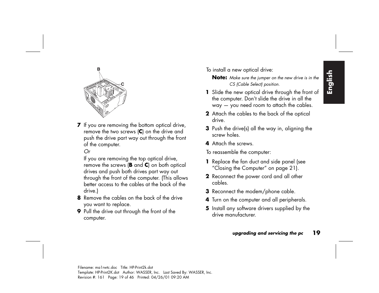 HP 79XXY User Manual | Page 23 / 144