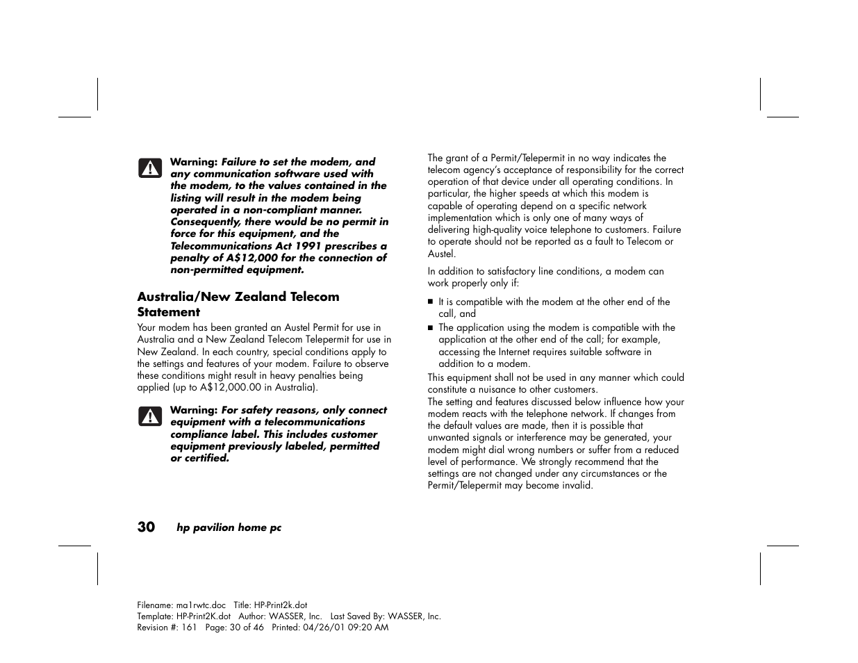 HP 79XXY User Manual | Page 34 / 144