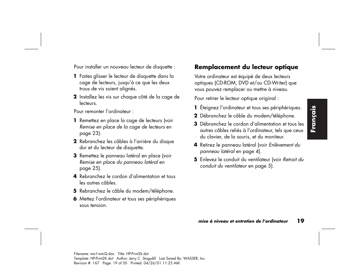 HP 79XXY User Manual | Page 69 / 144