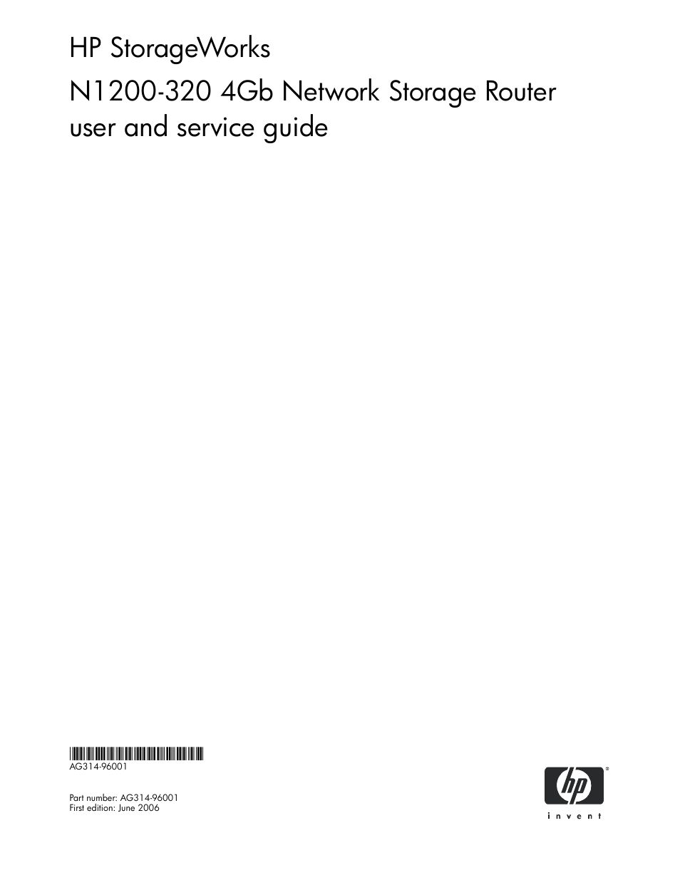 HP N1200-320 User Manual | 132 pages