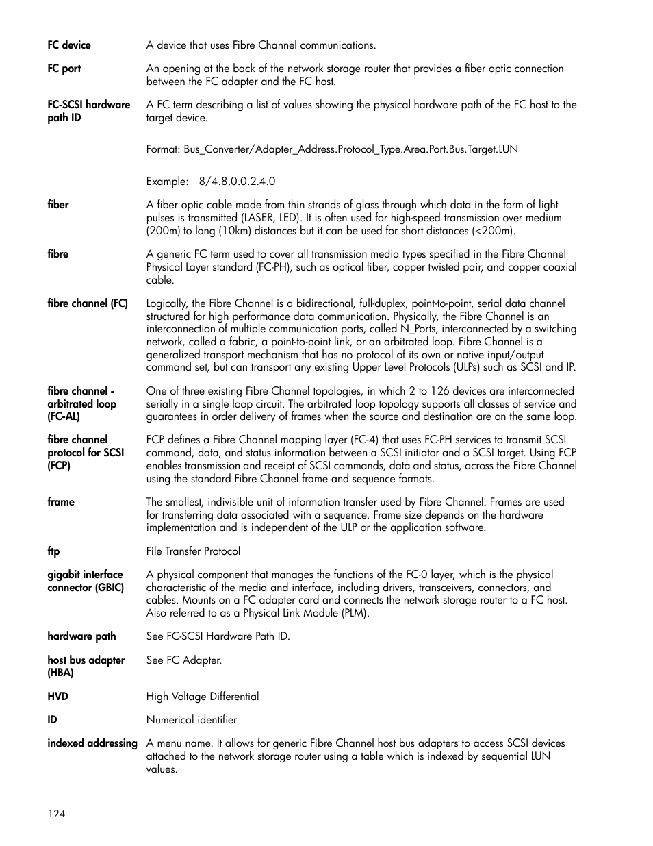 HP N1200-320 User Manual | Page 124 / 132