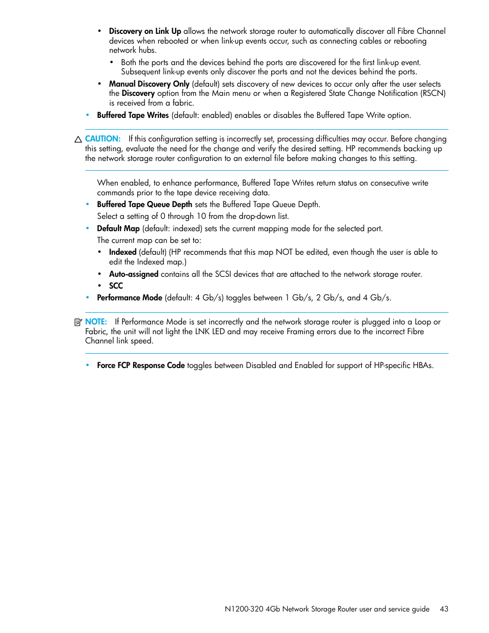 HP N1200-320 User Manual | Page 43 / 132