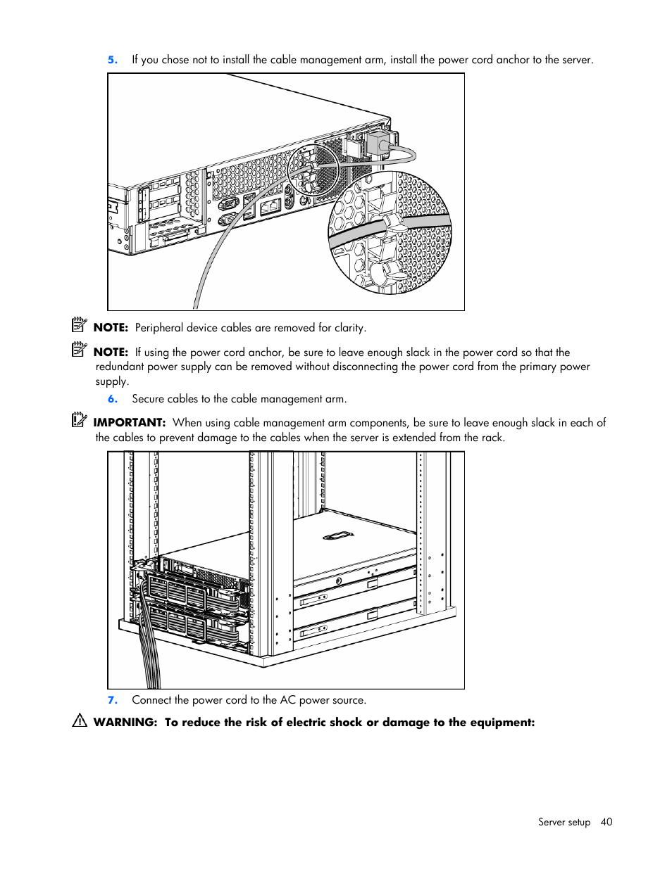 HP DL385 User Manual | Page 40 / 124