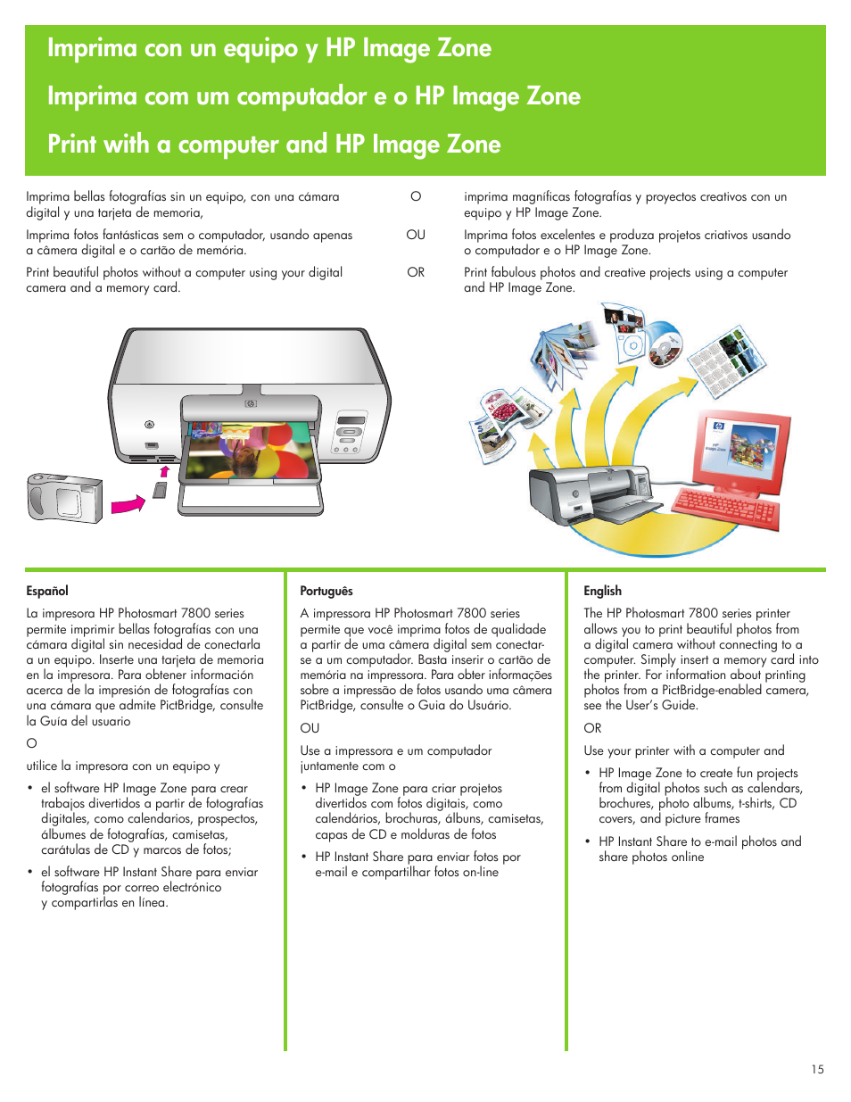 HP 7830 User Manual | Page 15 / 16