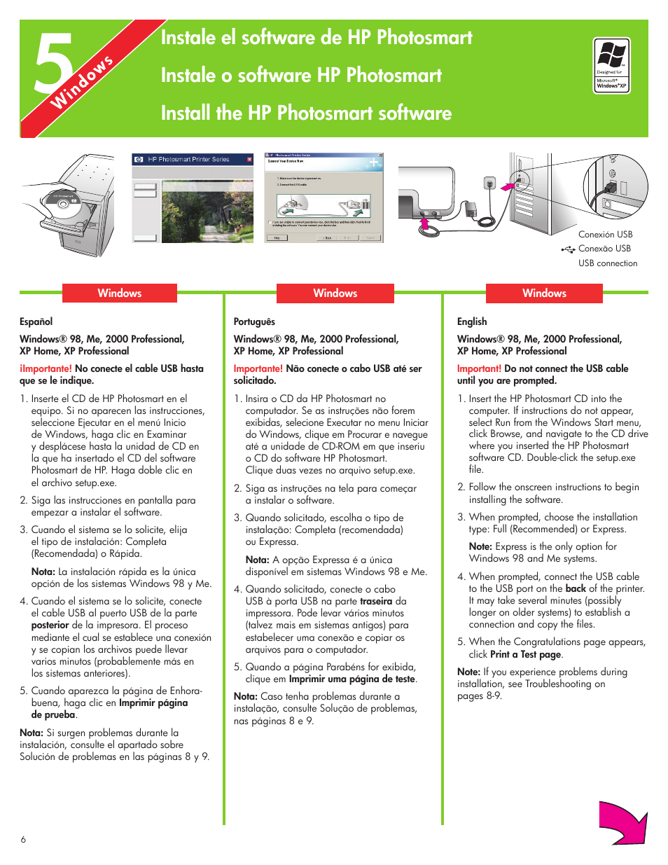 HP 7830 User Manual | Page 6 / 16