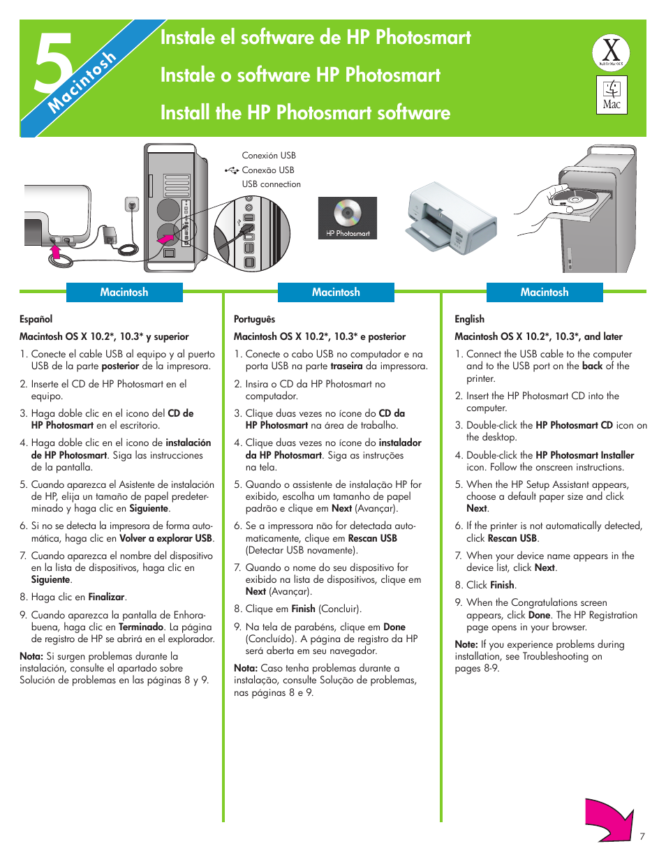 HP 7830 User Manual | Page 7 / 16