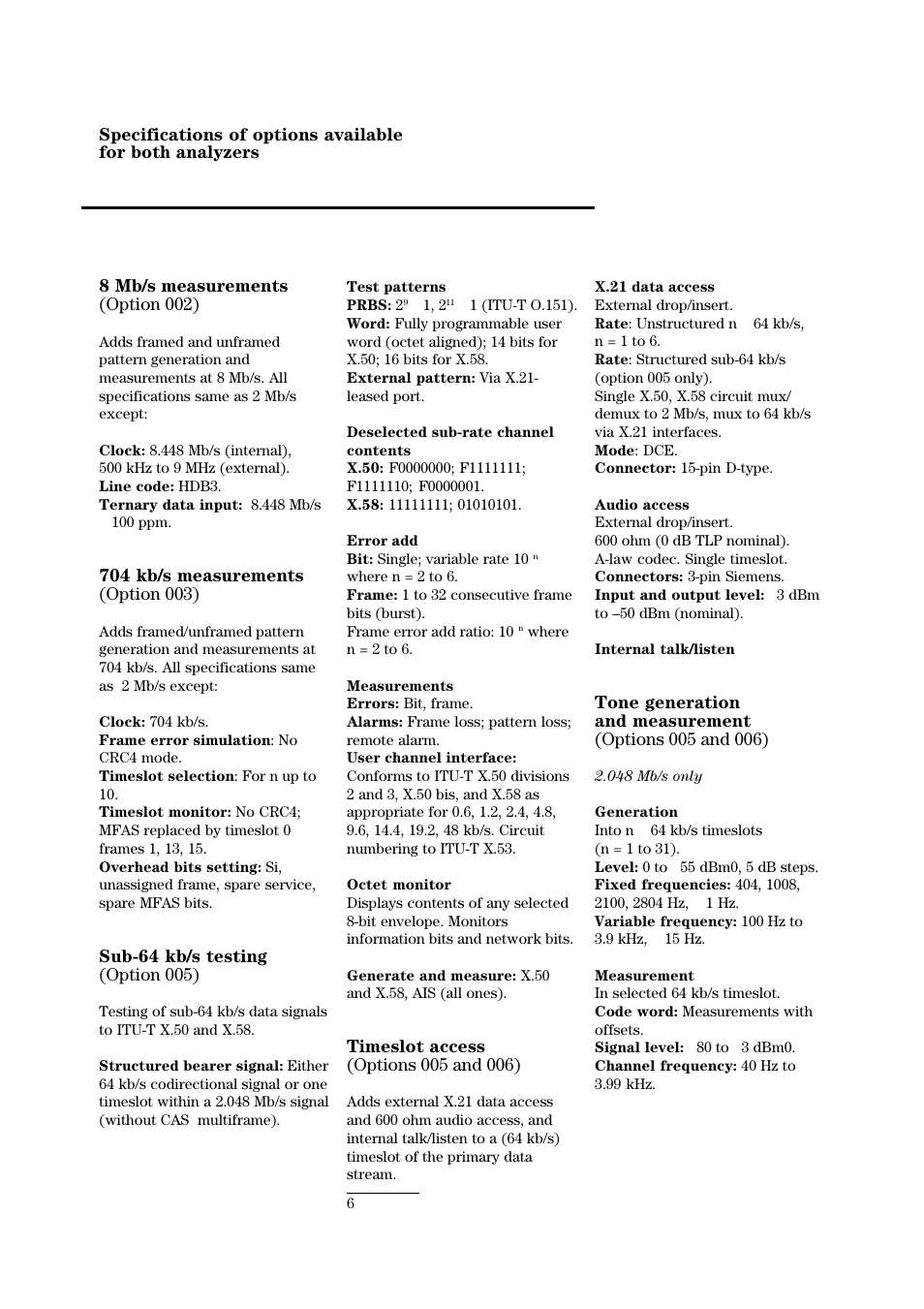 HP 37732A User Manual | Page 6 / 8