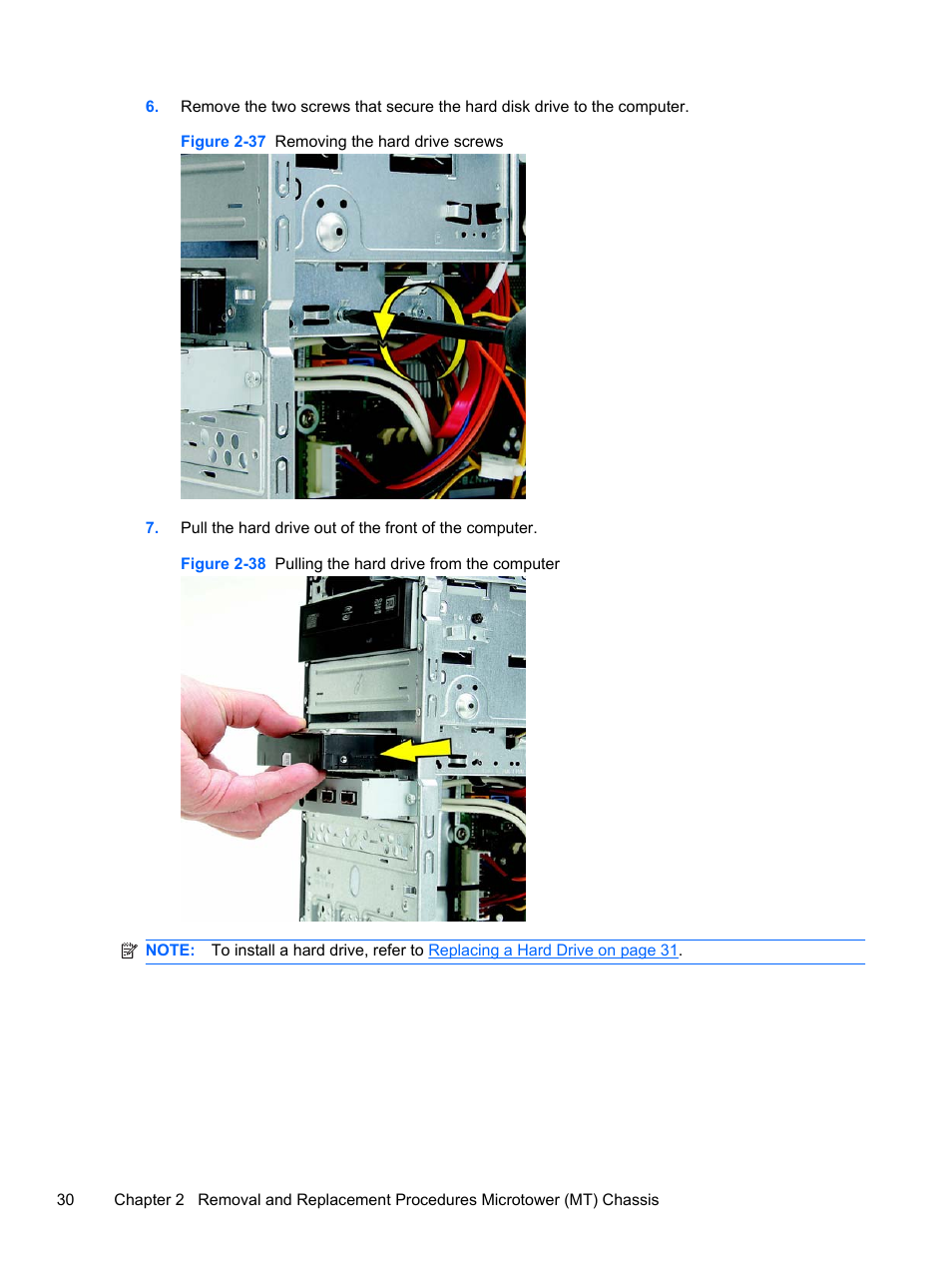 HP 500B User Manual | Page 38 / 113