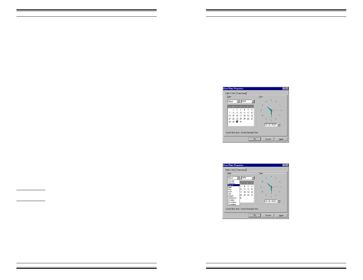 Using control panel, Introduction, Setting the system time | HP Windows 98 Training express User Manual | Page 24 / 28