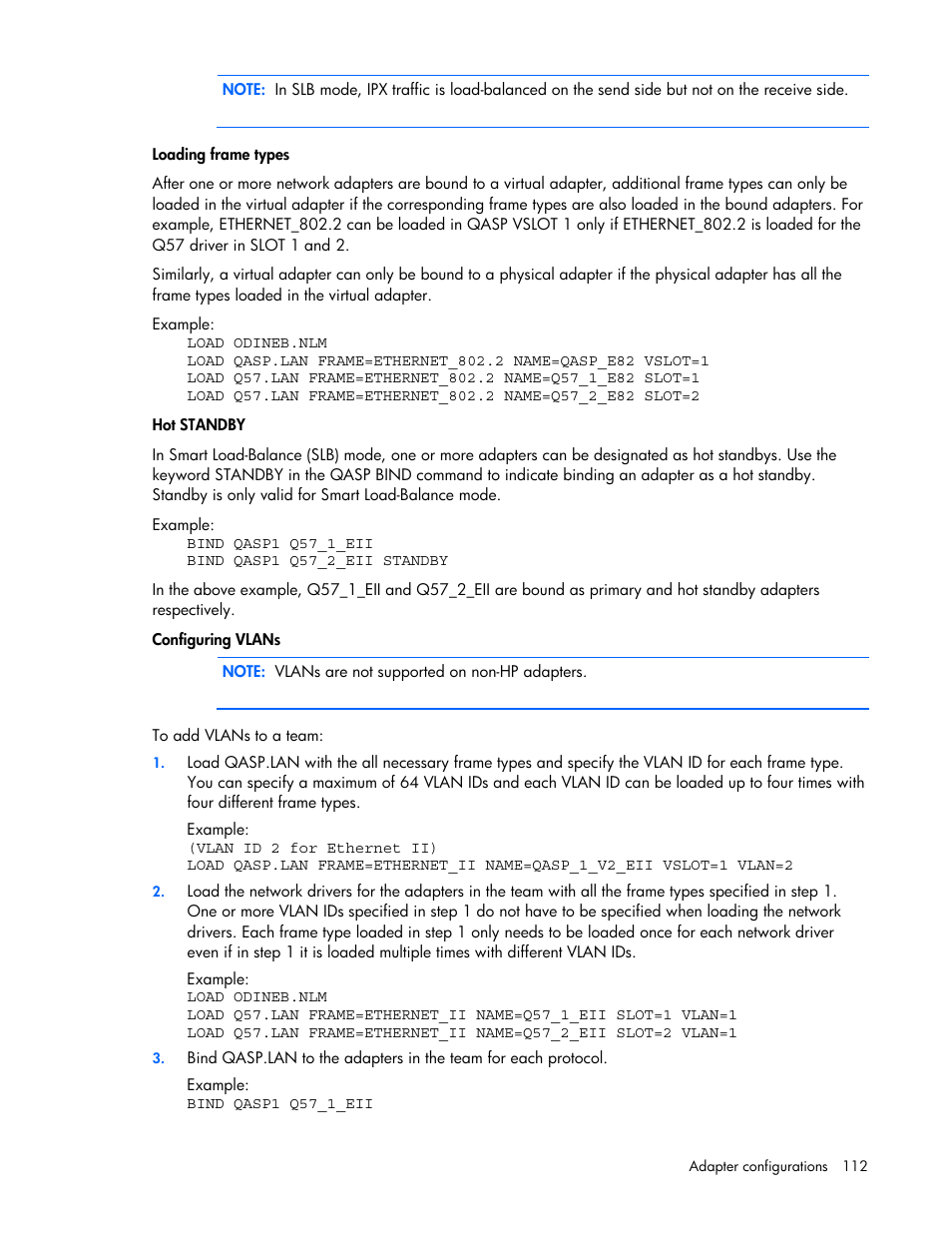 HP 441877-00B User Manual | Page 112 / 176