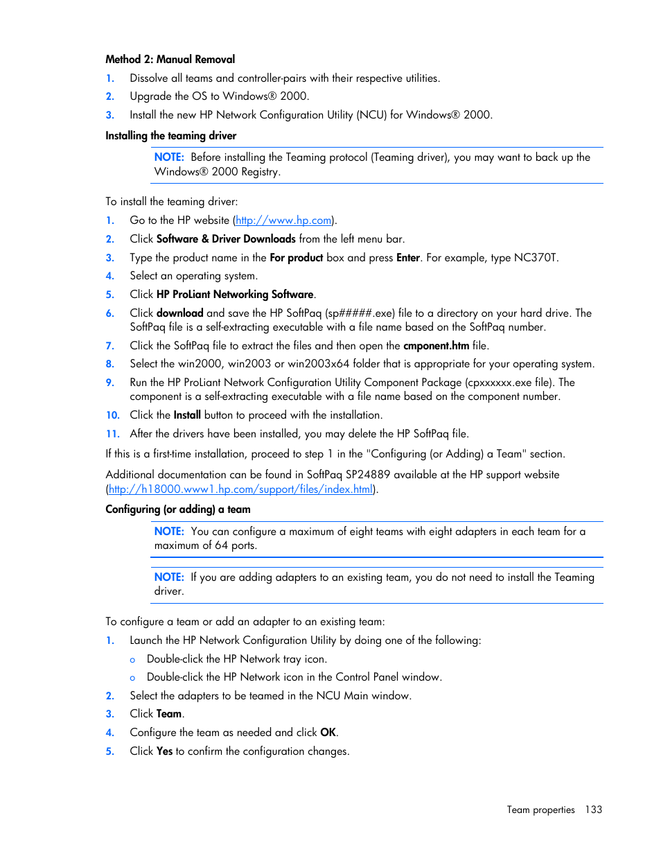 HP 441877-00B User Manual | Page 133 / 176