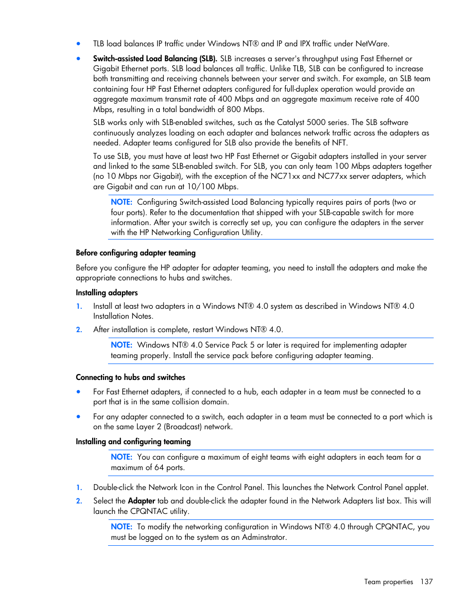 HP 441877-00B User Manual | Page 137 / 176