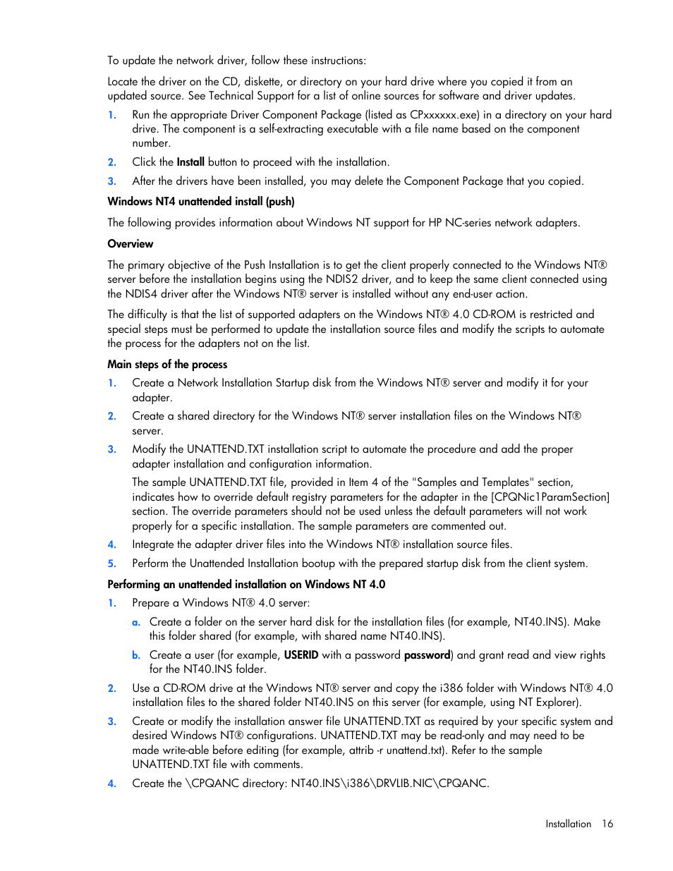 HP 441877-00B User Manual | Page 16 / 176