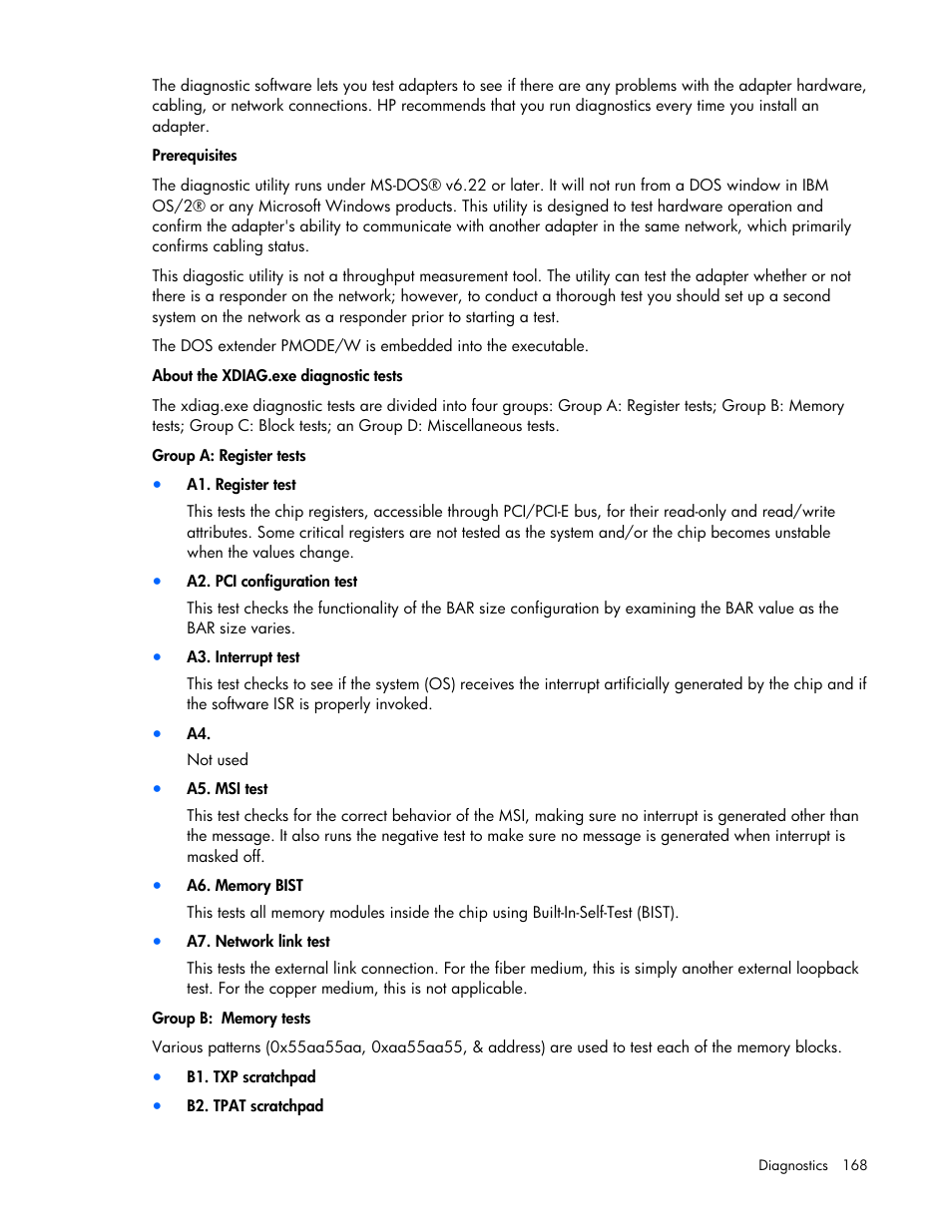 HP 441877-00B User Manual | Page 168 / 176
