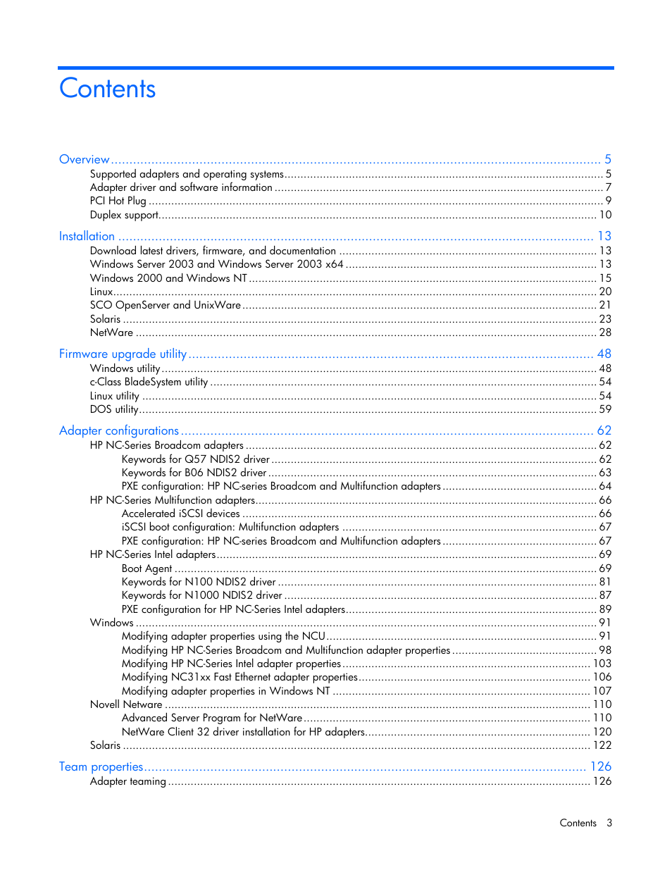 HP 441877-00B User Manual | Page 3 / 176