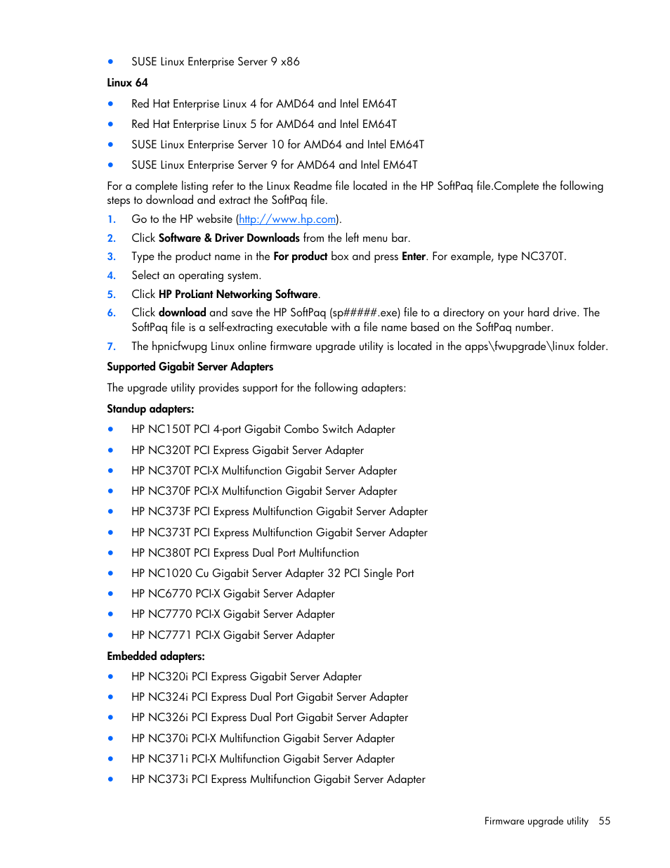 HP 441877-00B User Manual | Page 55 / 176