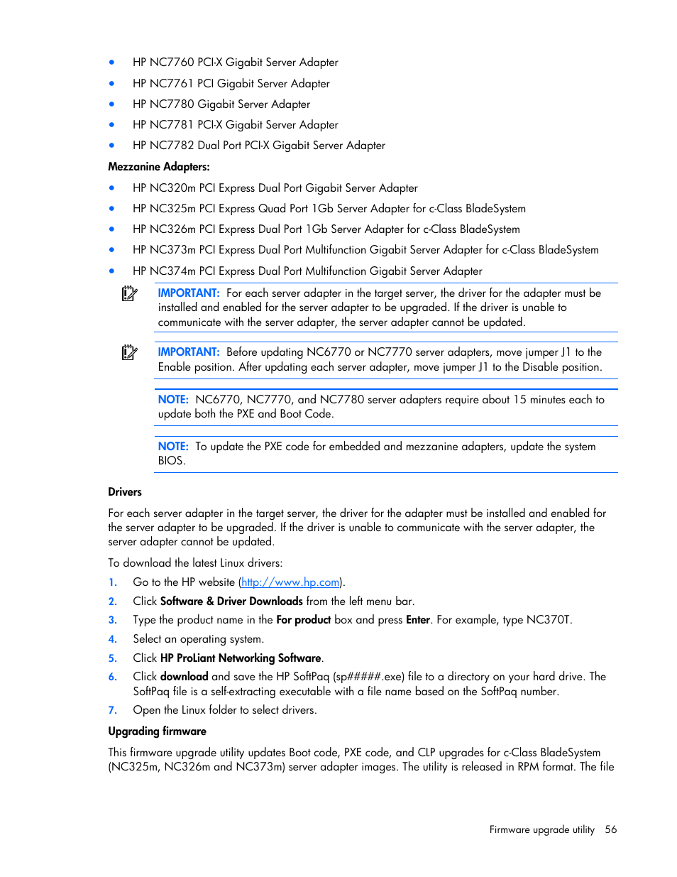 HP 441877-00B User Manual | Page 56 / 176