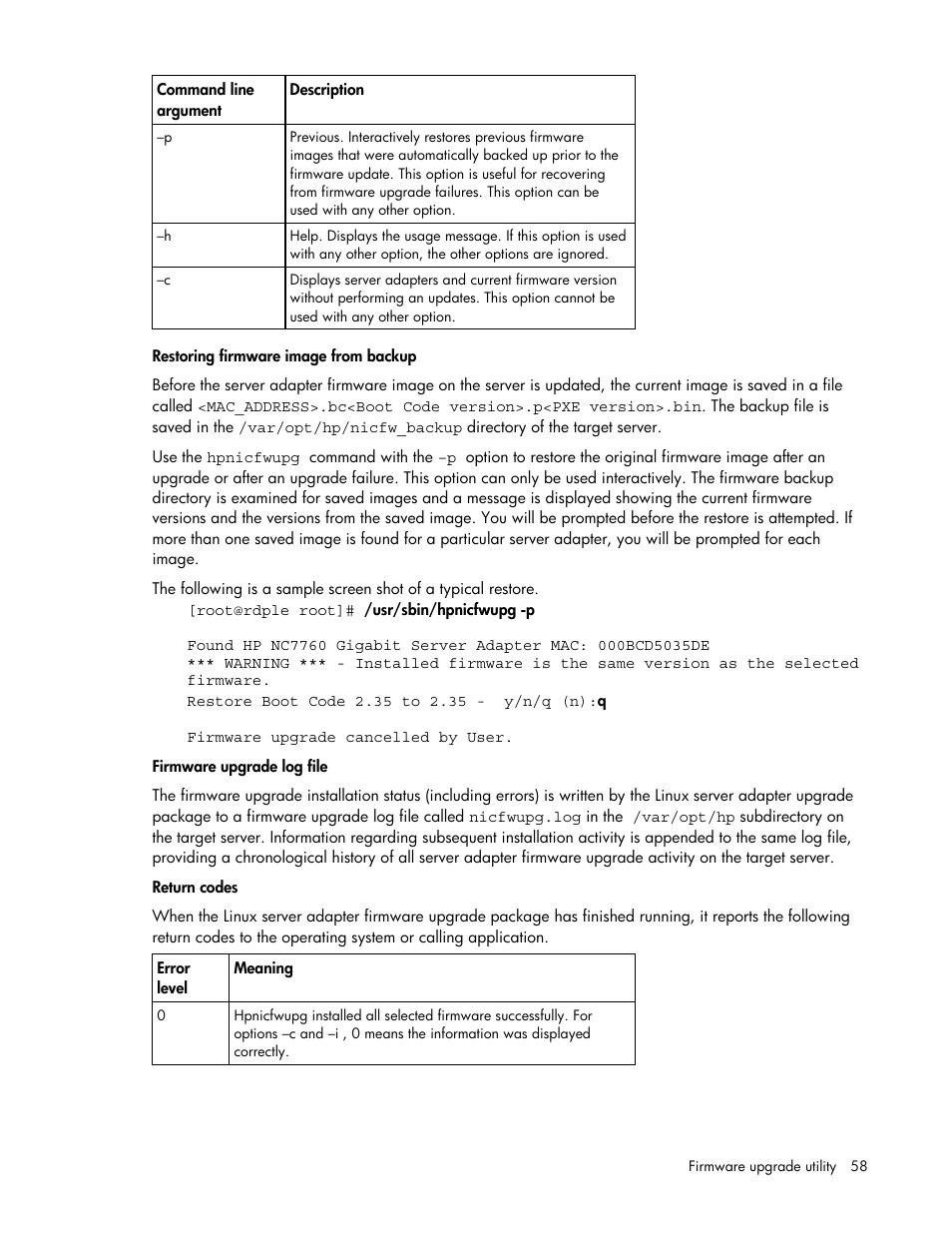 HP 441877-00B User Manual | Page 58 / 176