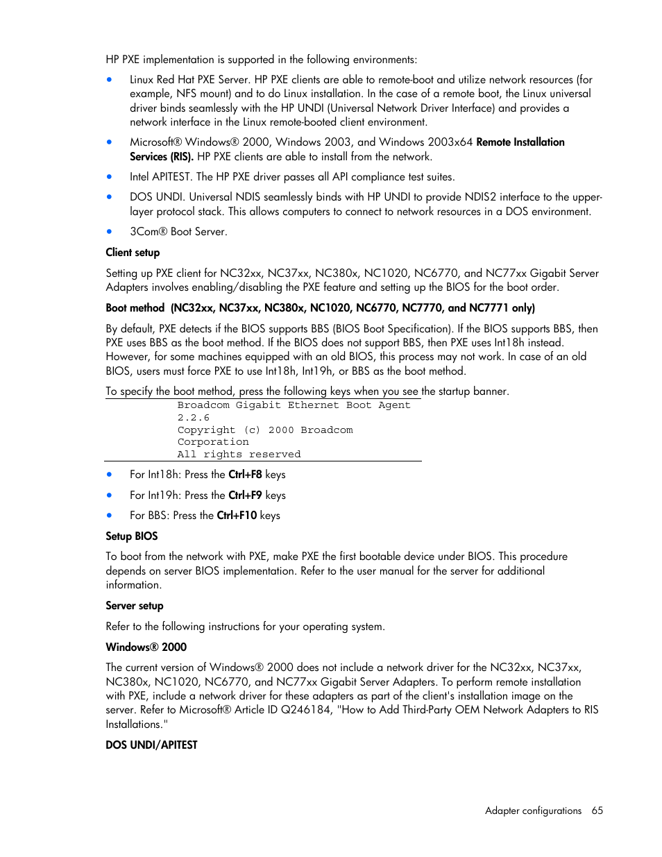 HP 441877-00B User Manual | Page 65 / 176