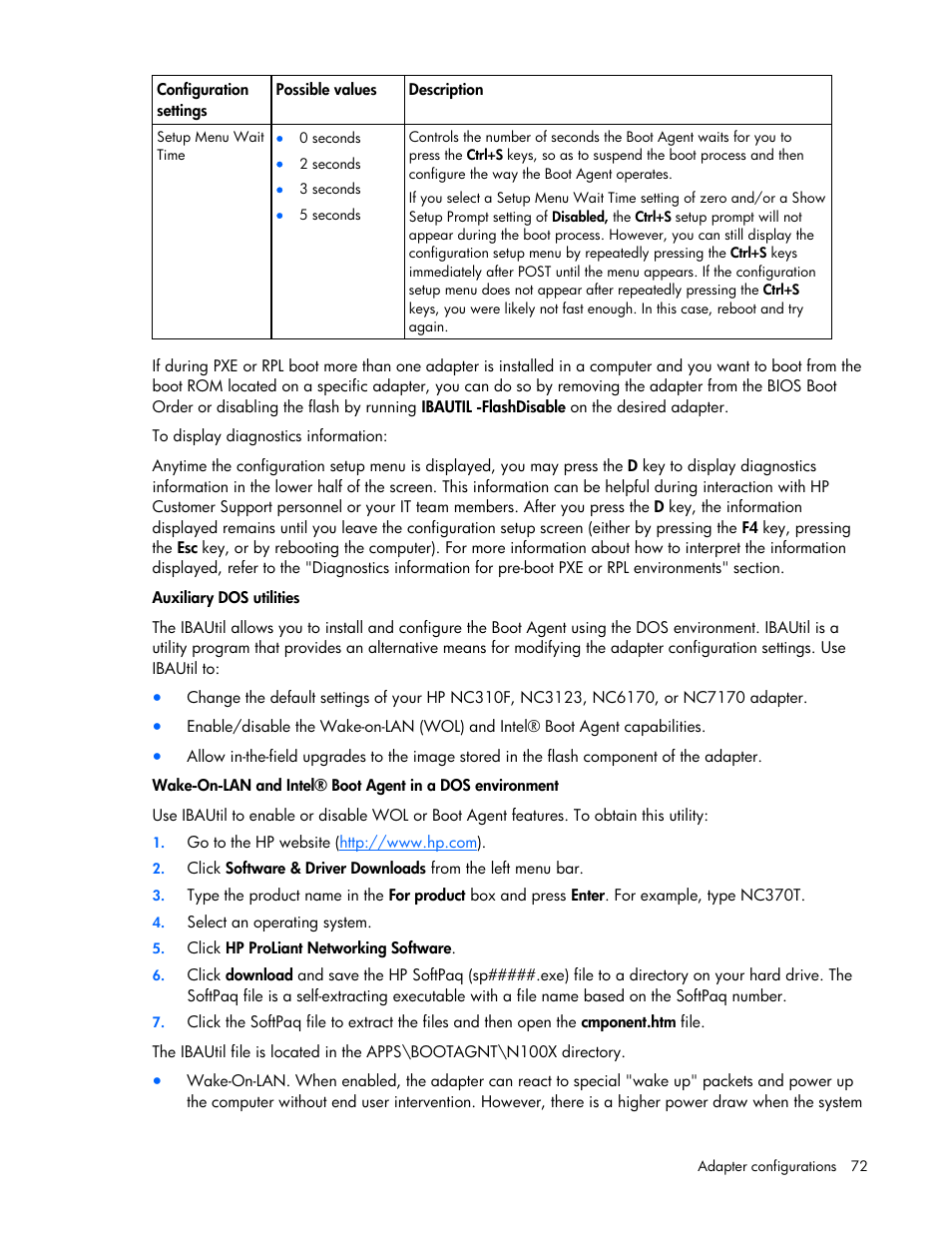 HP 441877-00B User Manual | Page 72 / 176