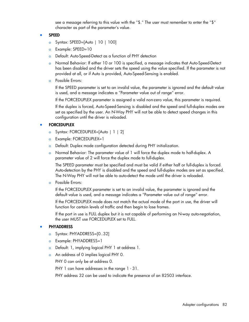 HP 441877-00B User Manual | Page 82 / 176