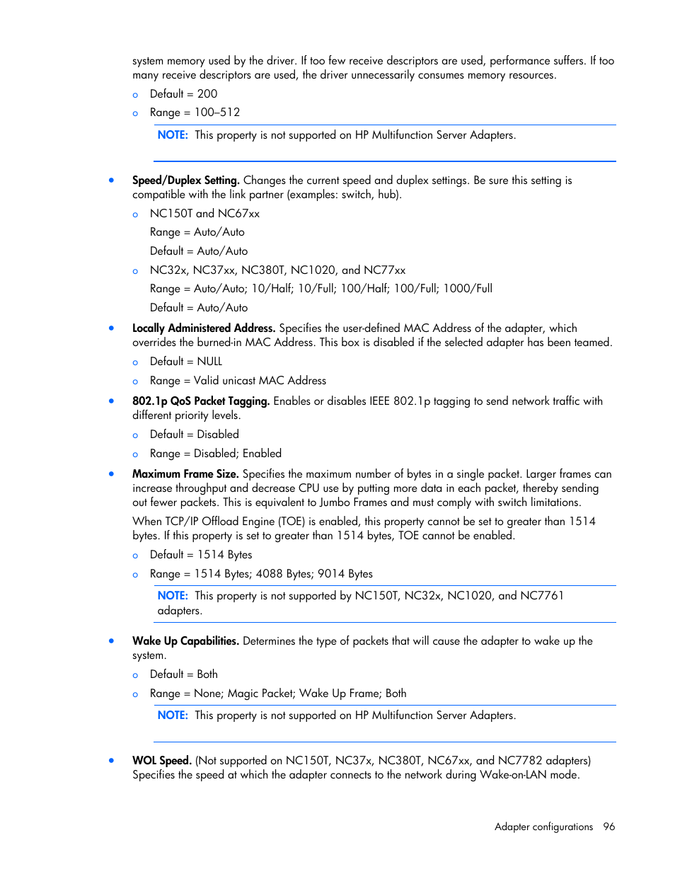 HP 441877-00B User Manual | Page 96 / 176