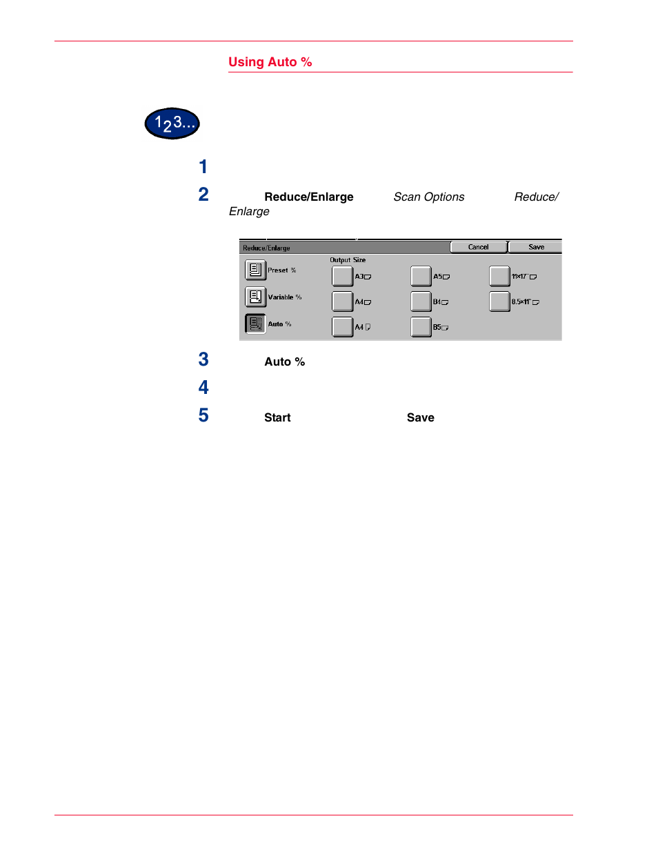 Using auto | HP 3535 User Manual | Page 128 / 268