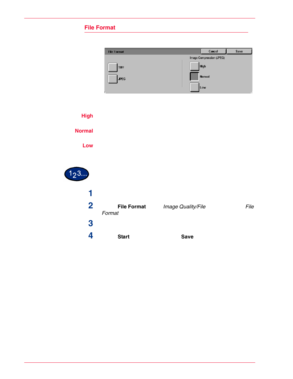 File format | HP 3535 User Manual | Page 136 / 268