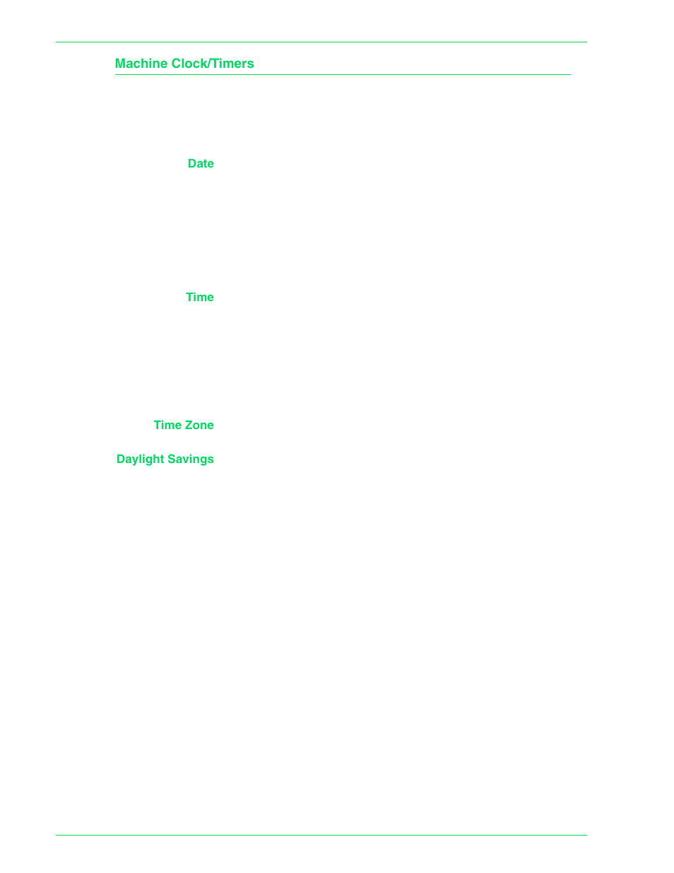 Machine clock/timers, Machine clock/timers 4–8 | HP 3535 User Manual | Page 146 / 268