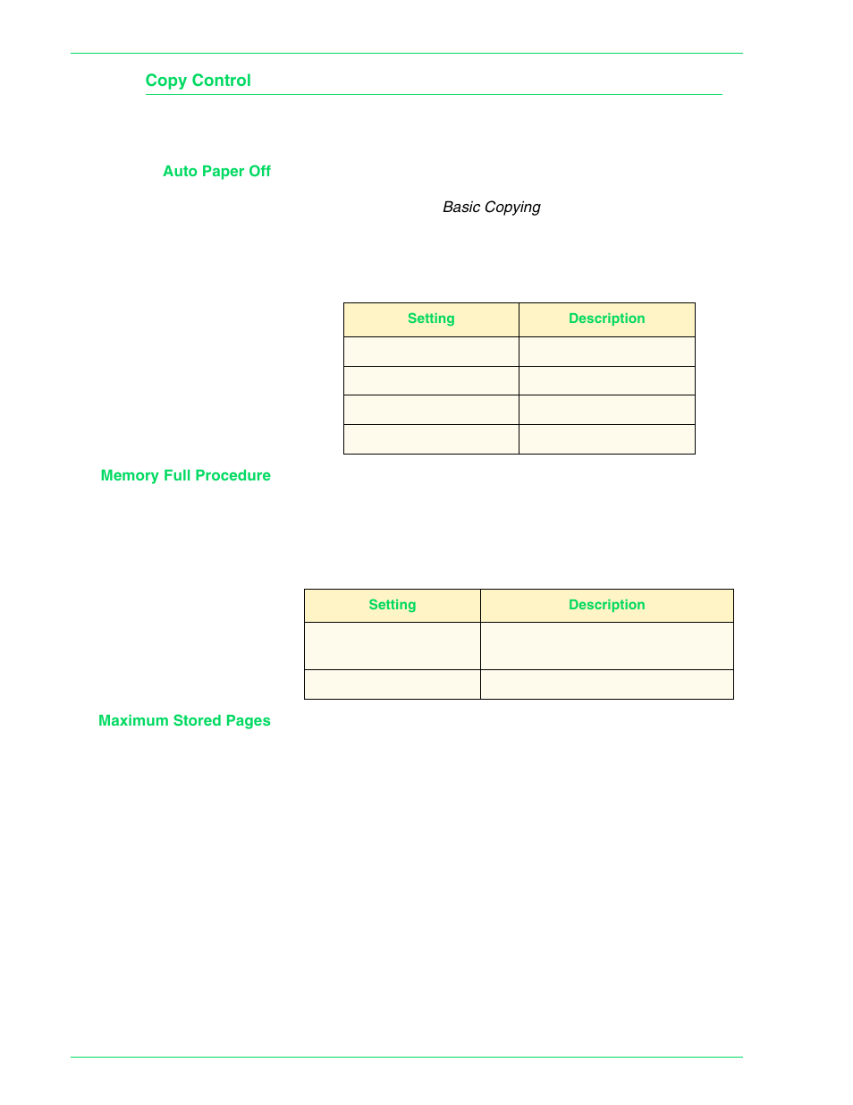 Copy control, Copy control 4–41 | HP 3535 User Manual | Page 179 / 268