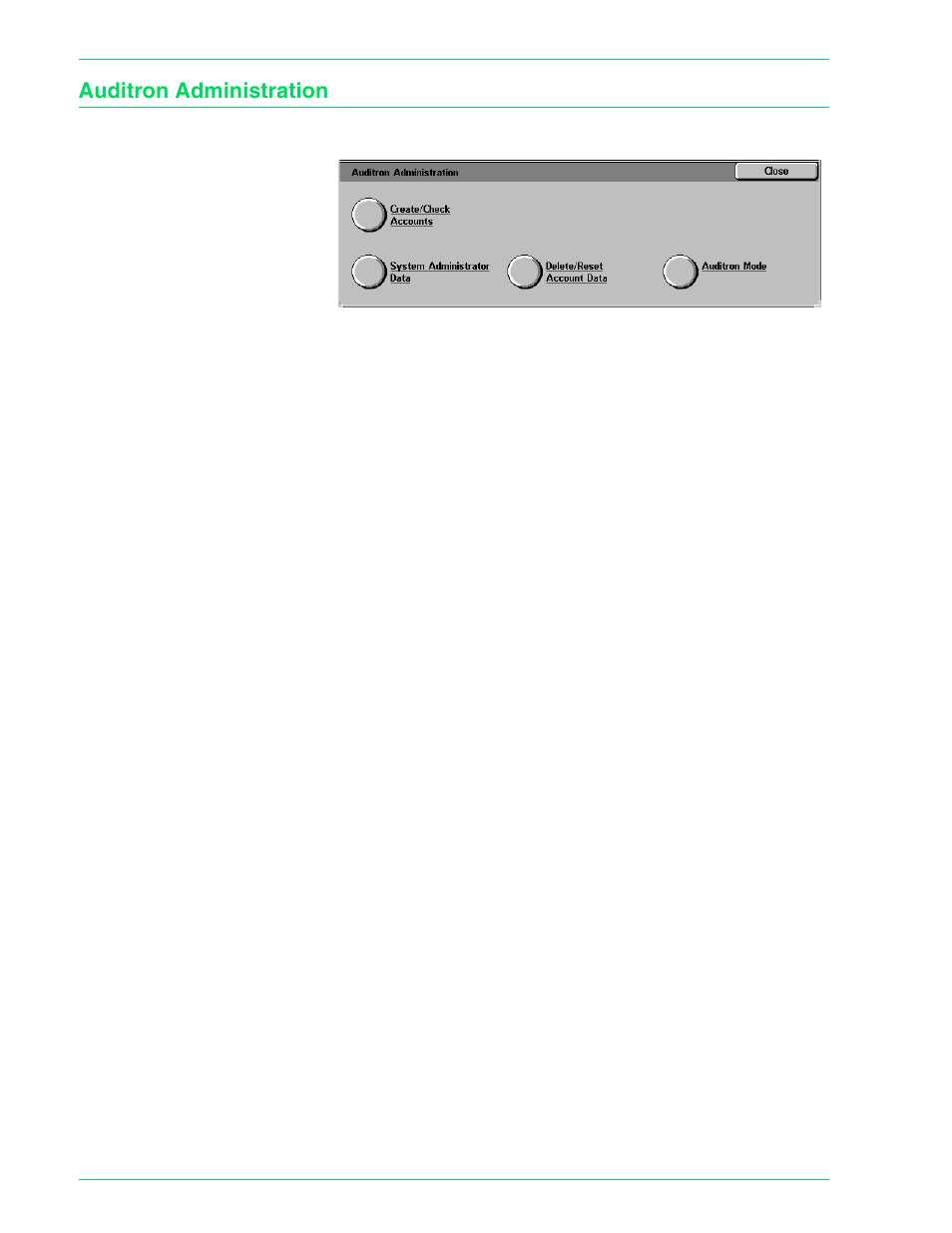Auditron administration, Auditron administration 4–56 | HP 3535 User Manual | Page 194 / 268