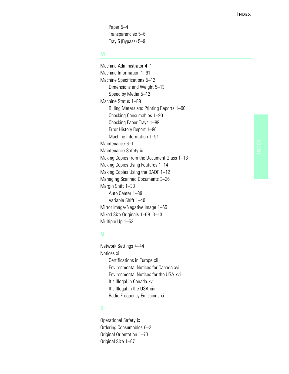 HP 3535 User Manual | Page 263 / 268
