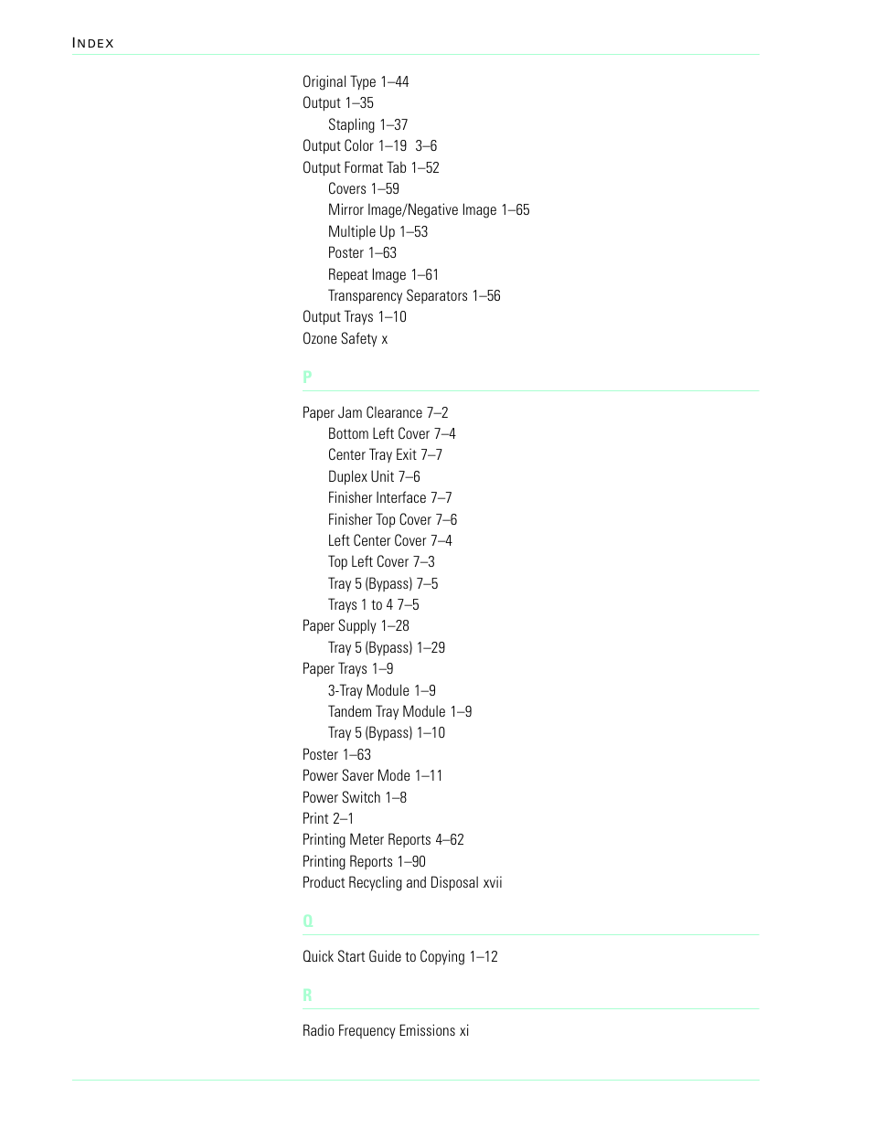 HP 3535 User Manual | Page 264 / 268