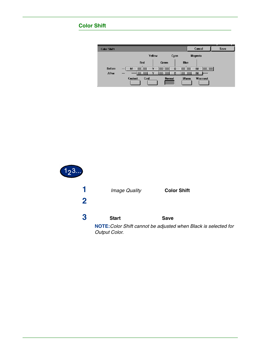 Color shift | HP 3535 User Manual | Page 67 / 268