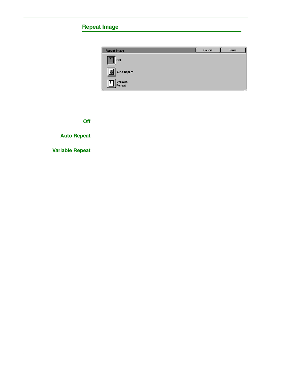 Repeat image | HP 3535 User Manual | Page 79 / 268