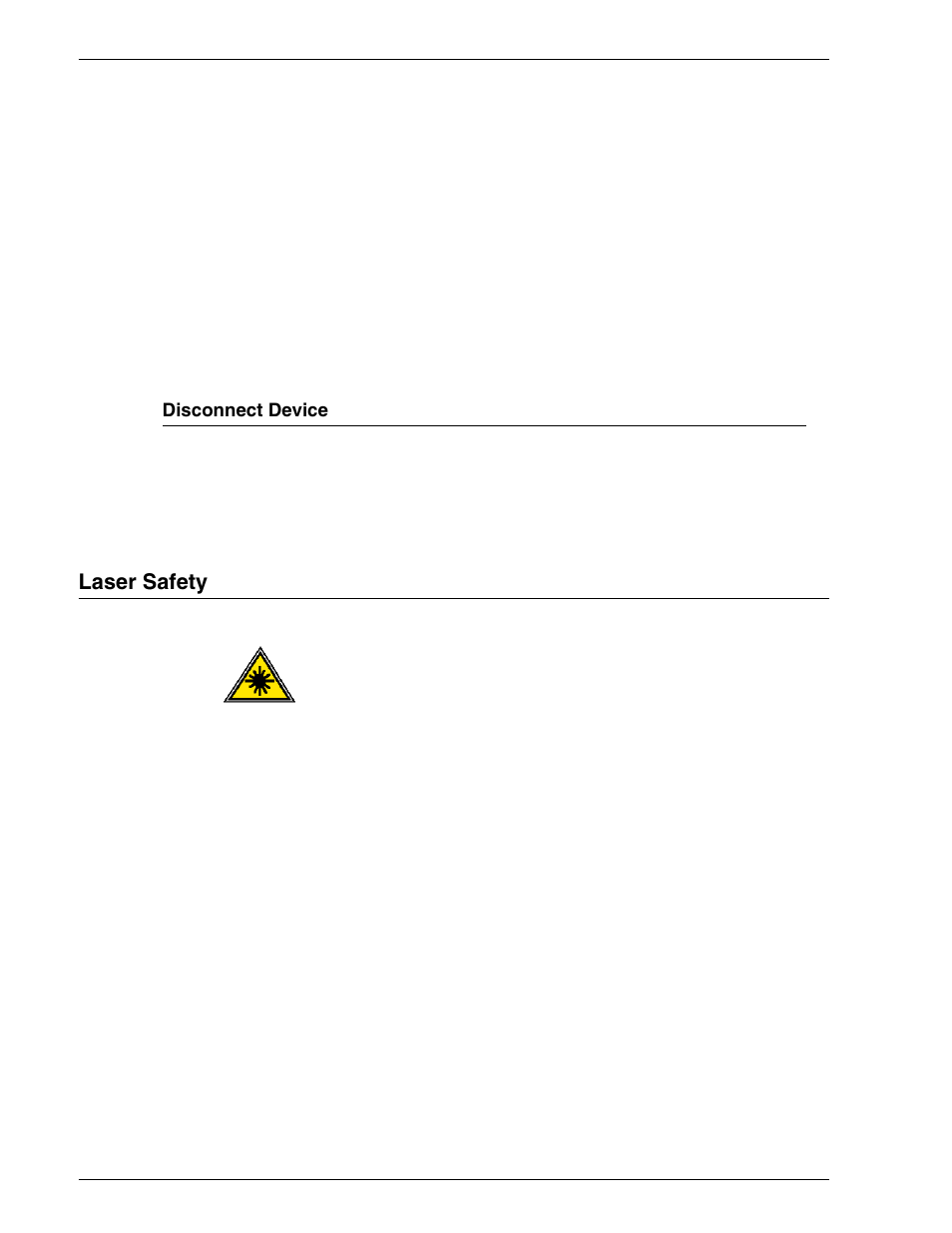 Disconnect device, Laser safety, Disconnect device viii | Laser safety viii | HP 3535 User Manual | Page 8 / 268