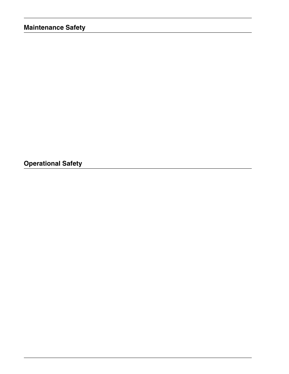 Maintenance safety, Operational safety, Maintenance safety ix | Operational safety ix | HP 3535 User Manual | Page 9 / 268